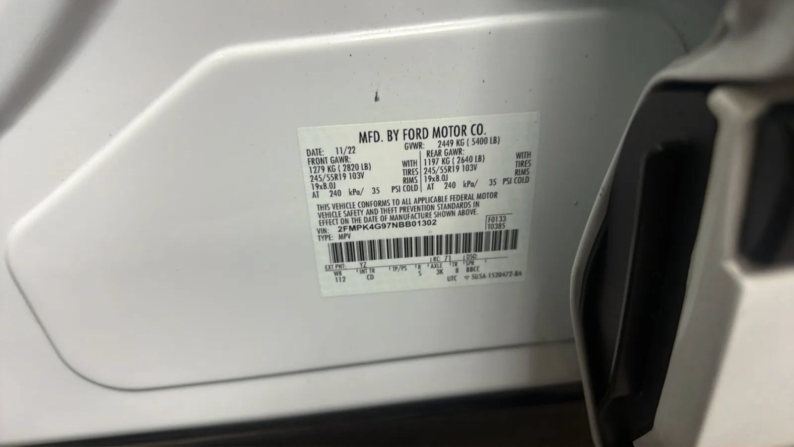 Used 2022 Ford Edge SE w/ Black Appearance Package AWD/4WD image 23