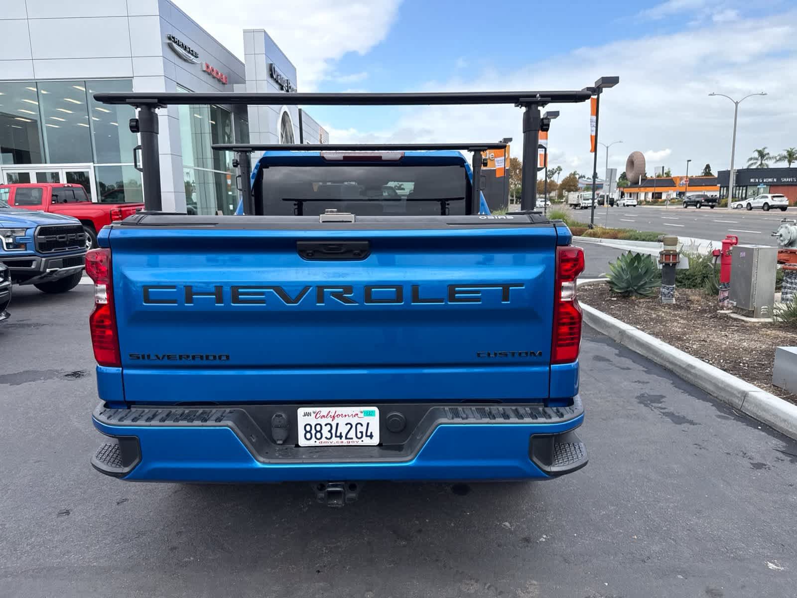 Used 2024 Chevrolet Silverado 1500 Custom w/ LPO, Dark Essentials Package RWD image 13