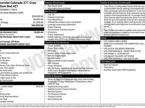 Used 2022 Chevrolet Colorado Z71 w/ Trail Boss Package image 5