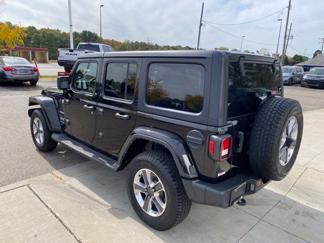 Used 2021 Jeep Wrangler Unlimited Sahara w/ Uconnect 4C Nav & Sound Group AWD/4WD image 6