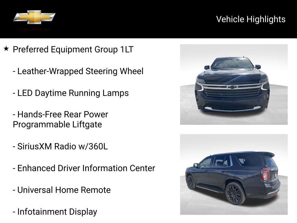 Used 2022 Chevrolet Tahoe LT w/ Luxury Package AWD/4WD image 22