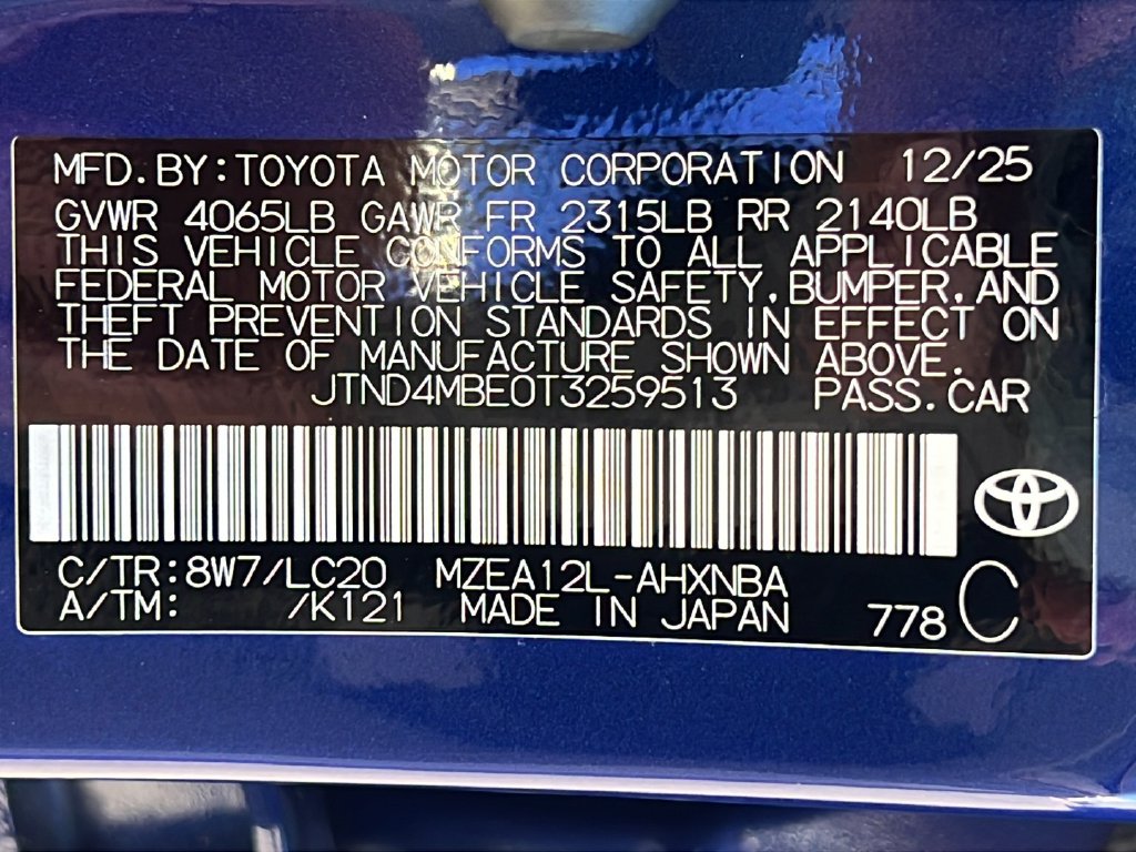 Used 2026 Toyota Corolla SE FWD image 24