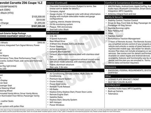 Used 2023 Chevrolet Corvette Z06 image 30