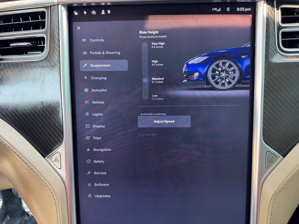 Used 2015 Tesla Model S 85D AWD/4WD image 38