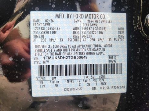 New 2026 Ford Explorer Active w/ Active Comfort Package image 24