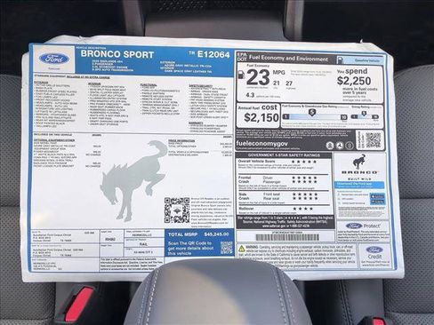 New 2026 Ford Bronco Sport Badlands w/ Badlands Tech Package AWD/4WD image 18