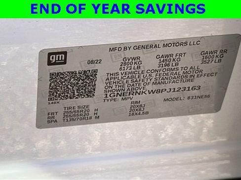 Used 2023 Chevrolet Traverse High Country image 33