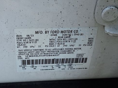 Certified 2023 Ford Explorer Timberline AWD/4WD image 26