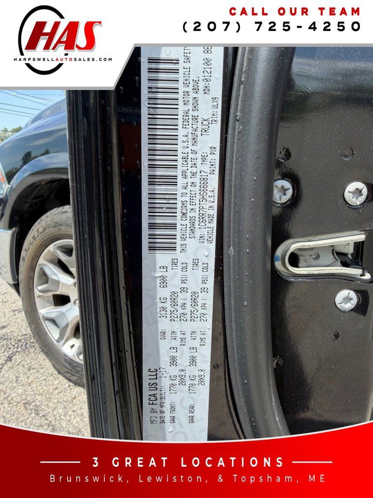 Used 2017 RAM 1500 Limited AWD/4WD image 18