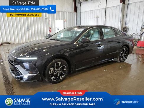 Used 2024 Hyundai Sonata SEL AWD/4WD image 1