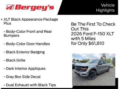 New 2026 Ford F150 XLT AWD/4WD image 5