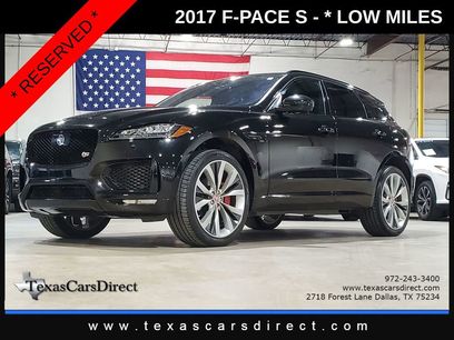 Used 2017 Jaguar F-PACE S