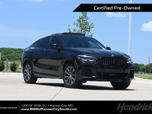 Used 2022 BMW X6 M50i AWD/4WD image 1