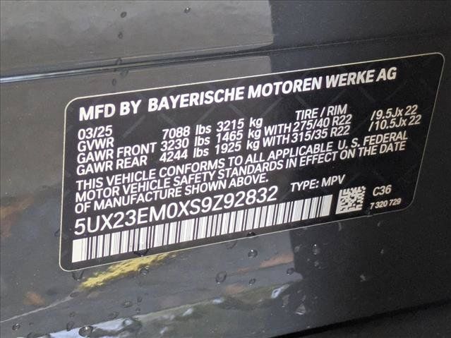 Used 2025 BMW X7 xDrive40i w/ M Sport Package AWD/4WD image 27