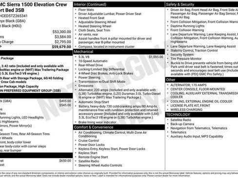 New 2026 GMC Sierra 1500 Elevation RWD image 49