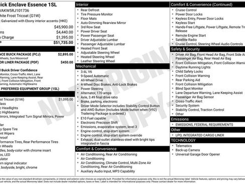 Used 2024 Buick Enclave Essence w/ Experience Buick Package image 12