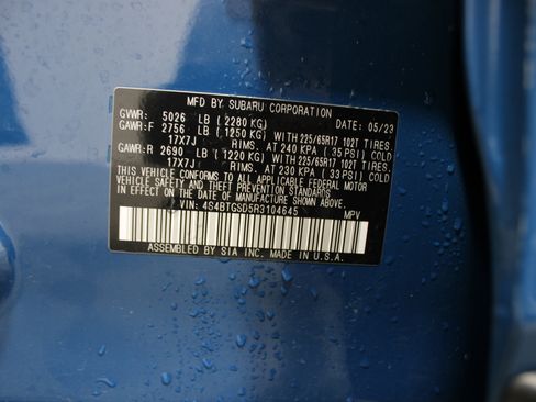 Used 2024 Subaru Outback Wilderness AWD/4WD image 37