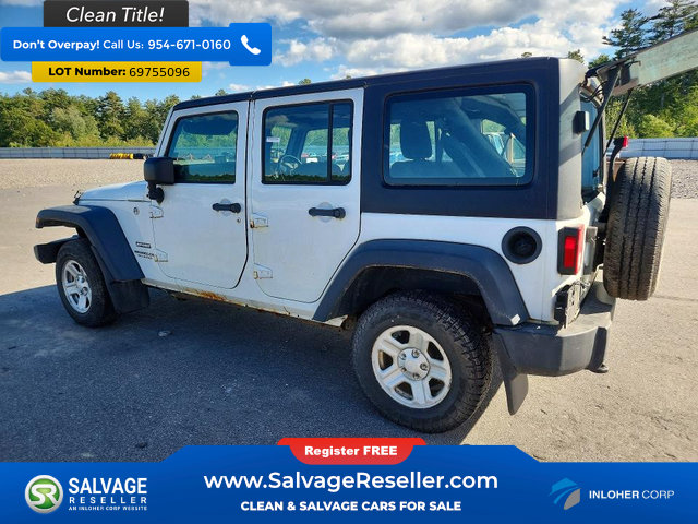 Used 2017 Jeep Wrangler Unlimited Sport AWD/4WD image 3
