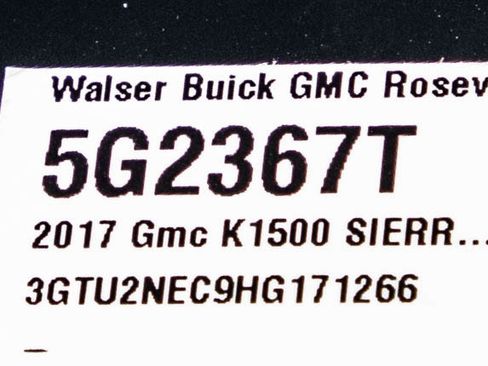 Used 2017 GMC Sierra 1500 SLT w/ SLT Premium Package AWD/4WD image 31