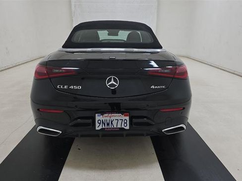 Used 2024 Mercedes-Benz CLE 450 4MATIC Cabriolet w/ Night Package image 5