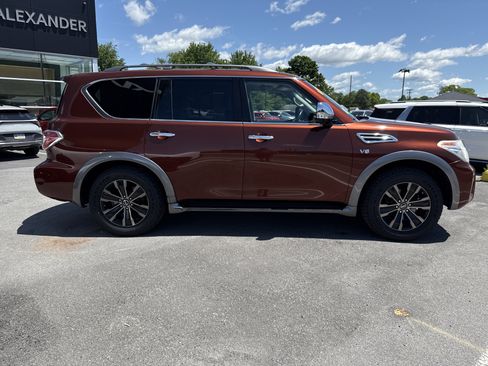 Used 2017 Nissan Armada Platinum w/ Captain Seat Package AWD/4WD image 2