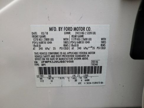 Used 2018 Ford Edge SEL w/ Equipment Group 201A FWD image 33