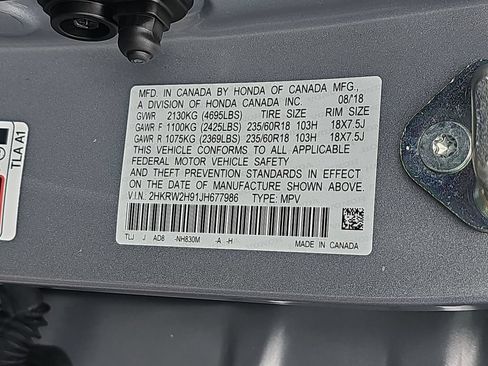 Used 2018 Honda CR-V Touring image 39