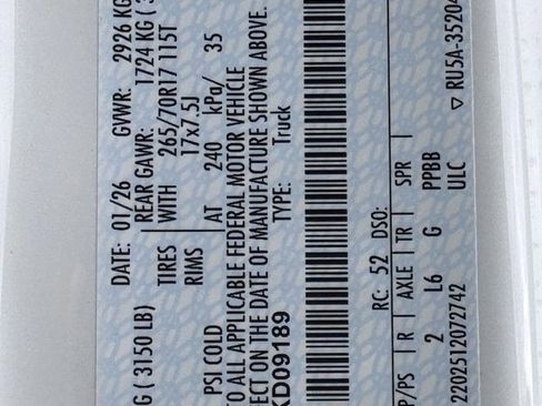 New 2026 Ford F150 XL w/ Equipment Group 103A High image 13