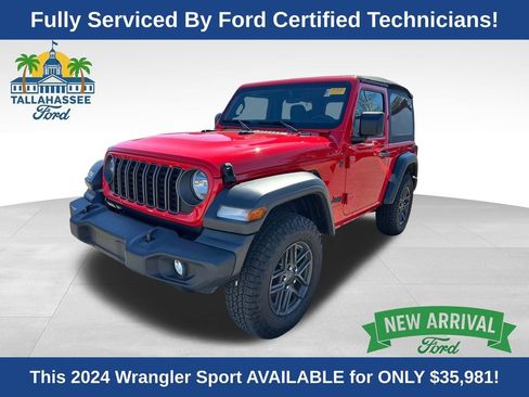 Used 2024 Jeep Wrangler Sport image 1