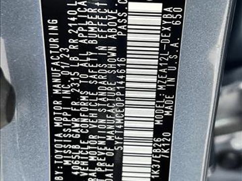 Used 2023 Toyota Corolla XSE image 24