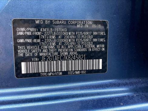 Used 2019 Subaru Crosstrek 2.0i Premium w/ Eyesight System AWD/4WD image 36