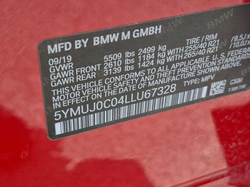 Used 2020 BMW X4 M w/ Executive Package AWD/4WD image 15