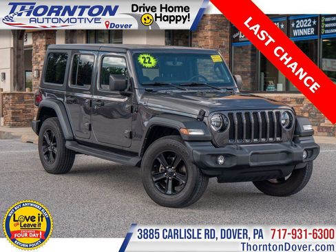 Used 2022 Jeep Wrangler Unlimited Sport image 1