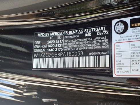 Certified 2023 Mercedes-Benz S 580 4MATIC Sedan image 30