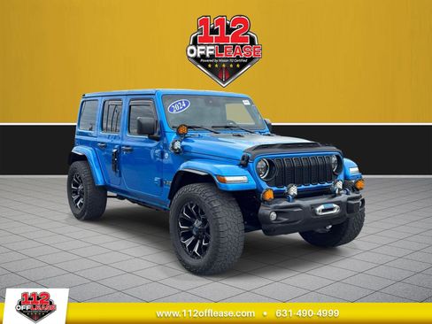Used 2024 Jeep Wrangler Unlimited Sahara w/ Safety Group image 1