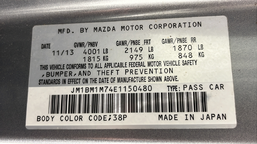 Used 2014 MAZDA MAZDA3 i Grand Touring FWD image 44