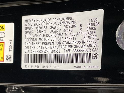 Used 2023 Honda Civic Sport image 36