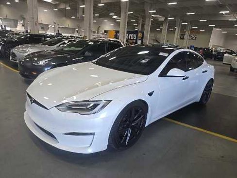 Used 2021 Tesla Model S Plaid AWD/4WD image 1