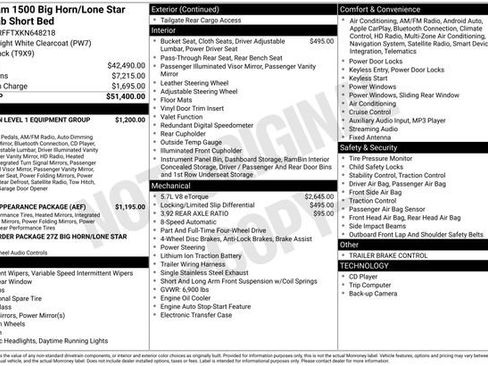 Used 2019 RAM 1500 Big Horn image 6