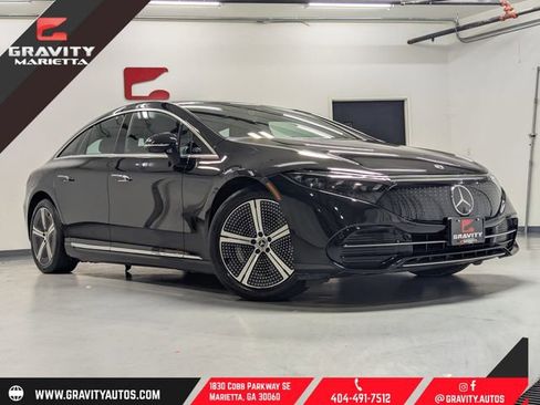 Used 2023 Mercedes-Benz EQS 450+ 4MATIC Sedan image 1