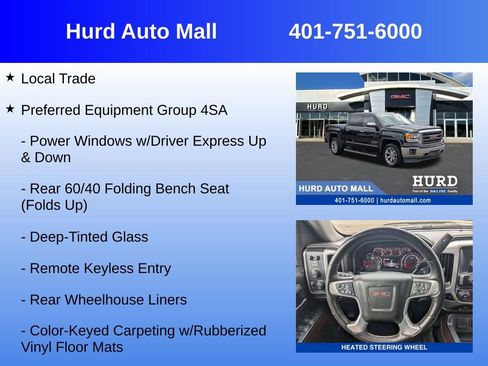 Used 2015 GMC Sierra 1500 SLT w/ SLT Crew Cab Value Package image 6