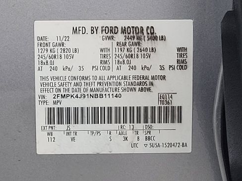 Used 2022 Ford Edge SEL w/ Convenience Package AWD/4WD image 33