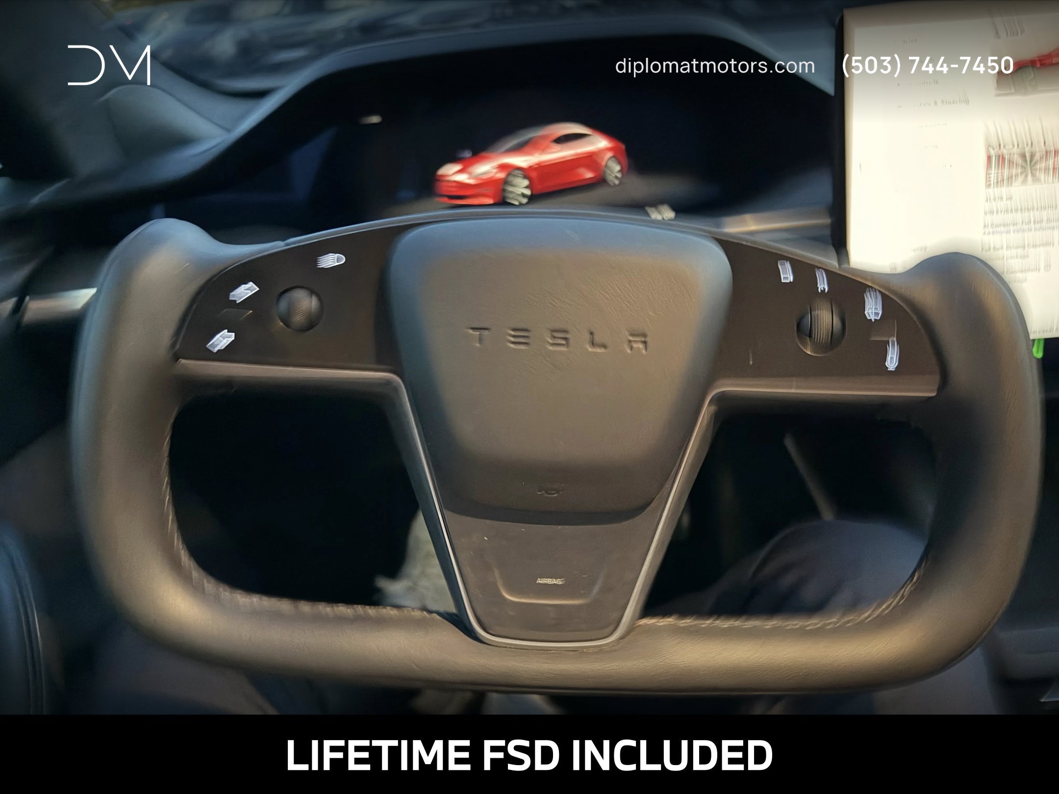 Used 2021 Tesla Model S Plaid AWD/4WD image 2