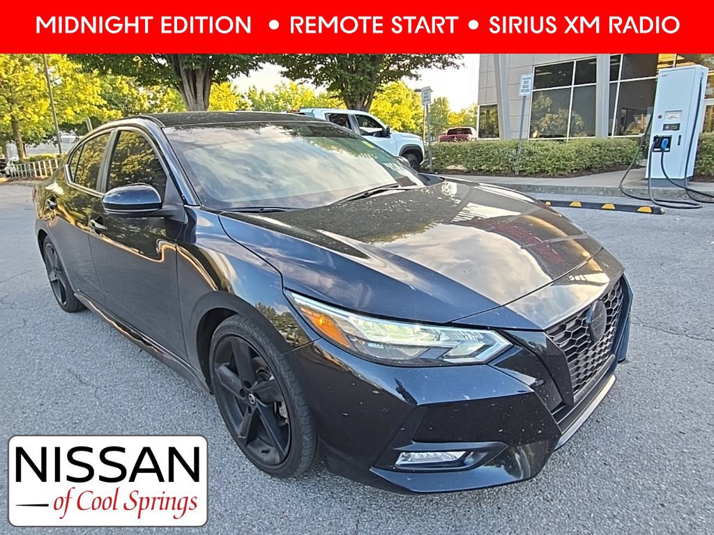 Certified 2023 Nissan Sentra SR w/ Midnight Edition Package FWD image 1