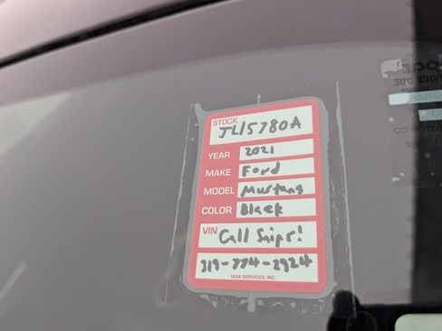 Used 2021 Ford Mustang Coupe w/ Equipment Group 101A image 34