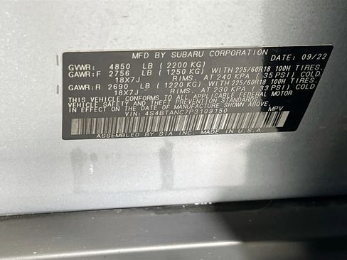 Used 2023 Subaru Outback Limited image 31