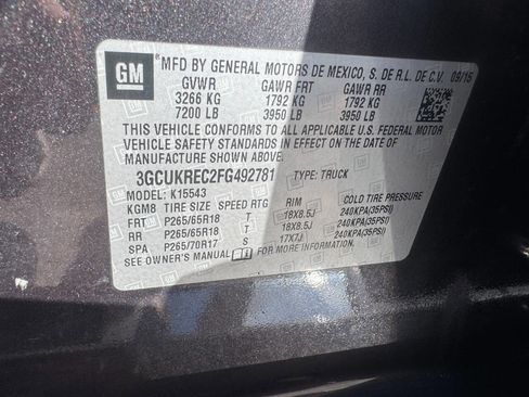 Used 2015 Chevrolet Silverado 1500 LT w/ All Star Edition AWD/4WD image 19