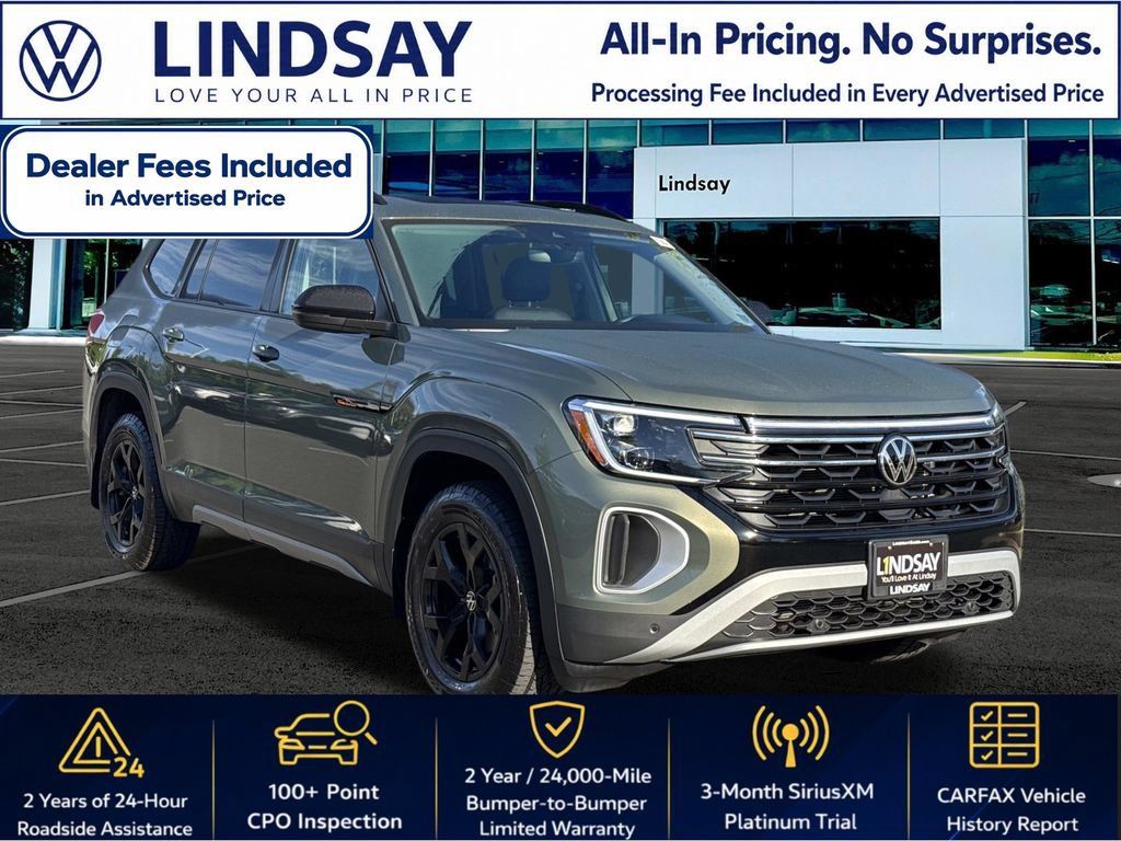 Used 2025 Volkswagen Atlas Peak Edition SE AWD/4WD image 1
