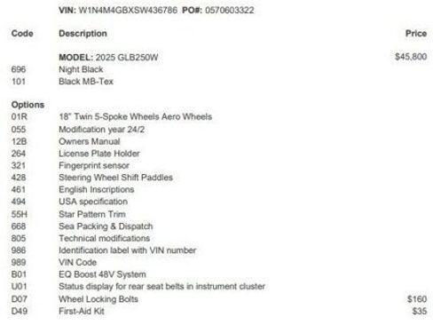 Certified 2025 Mercedes-Benz GLB 250 image 4