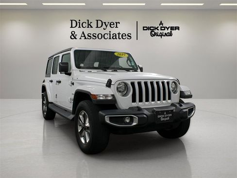 Used 2019 Jeep Wrangler Unlimited Sahara w/ Safety Group image 1